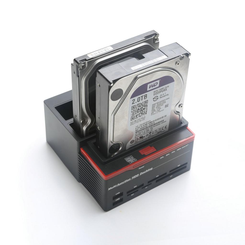 USB3.0 Docking Station 2.5/3.5'' SSD HDD   Reader  EU