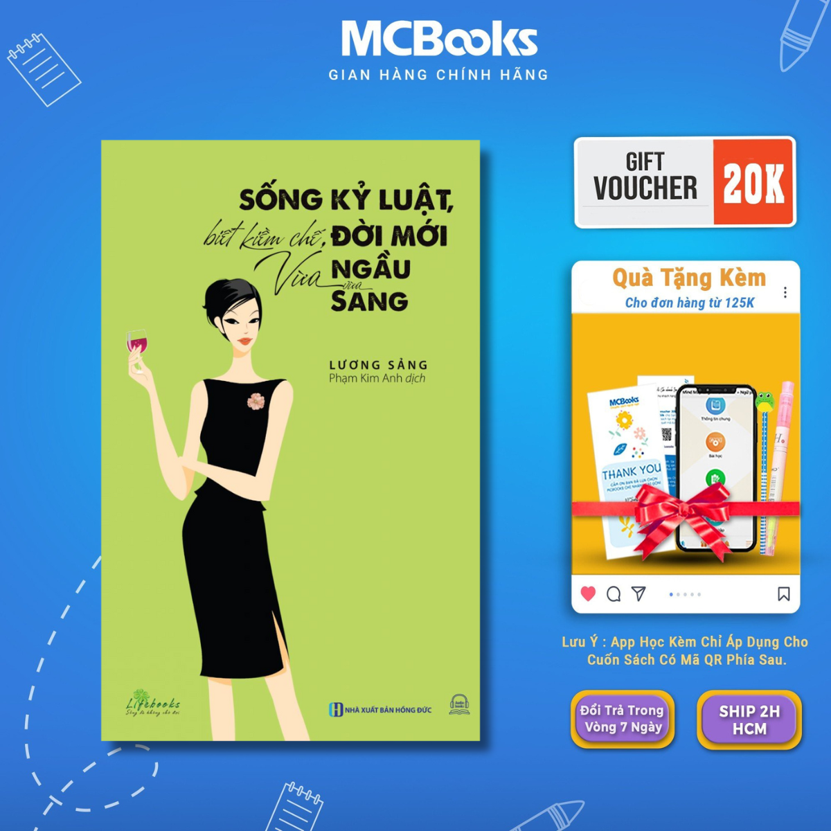 Sách - Sống kỷ luật, biết kiềm chế, đời mới vừa ngầu vừa sang - MCBooks