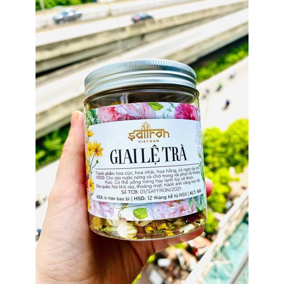 Giai lệ trà - Trà hoa mix các loại tốt cho sức khỏe