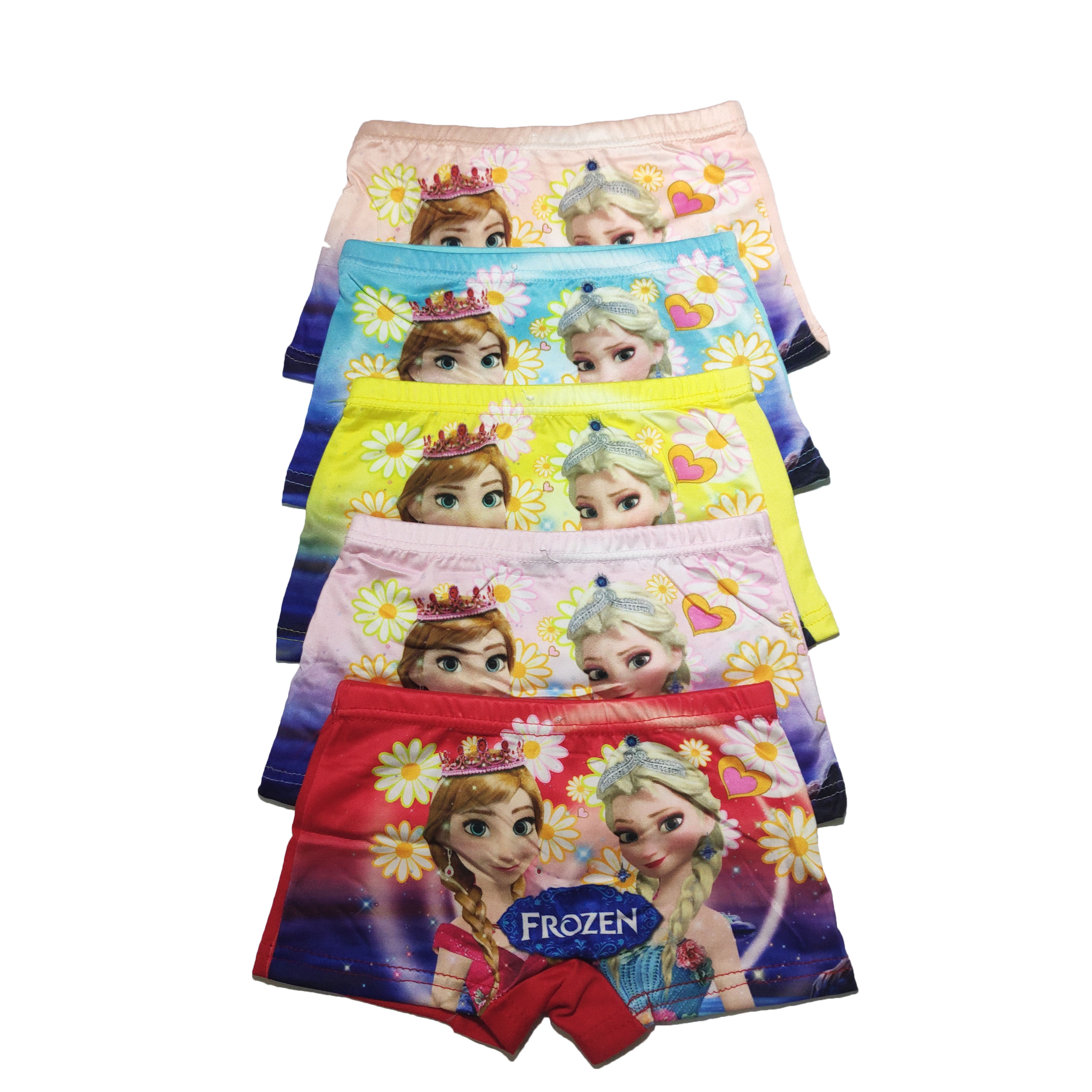 Combo 10 quần chíp đùi elsa 3D mẫu mới cực đẹp mặc trong váy cho bé gái