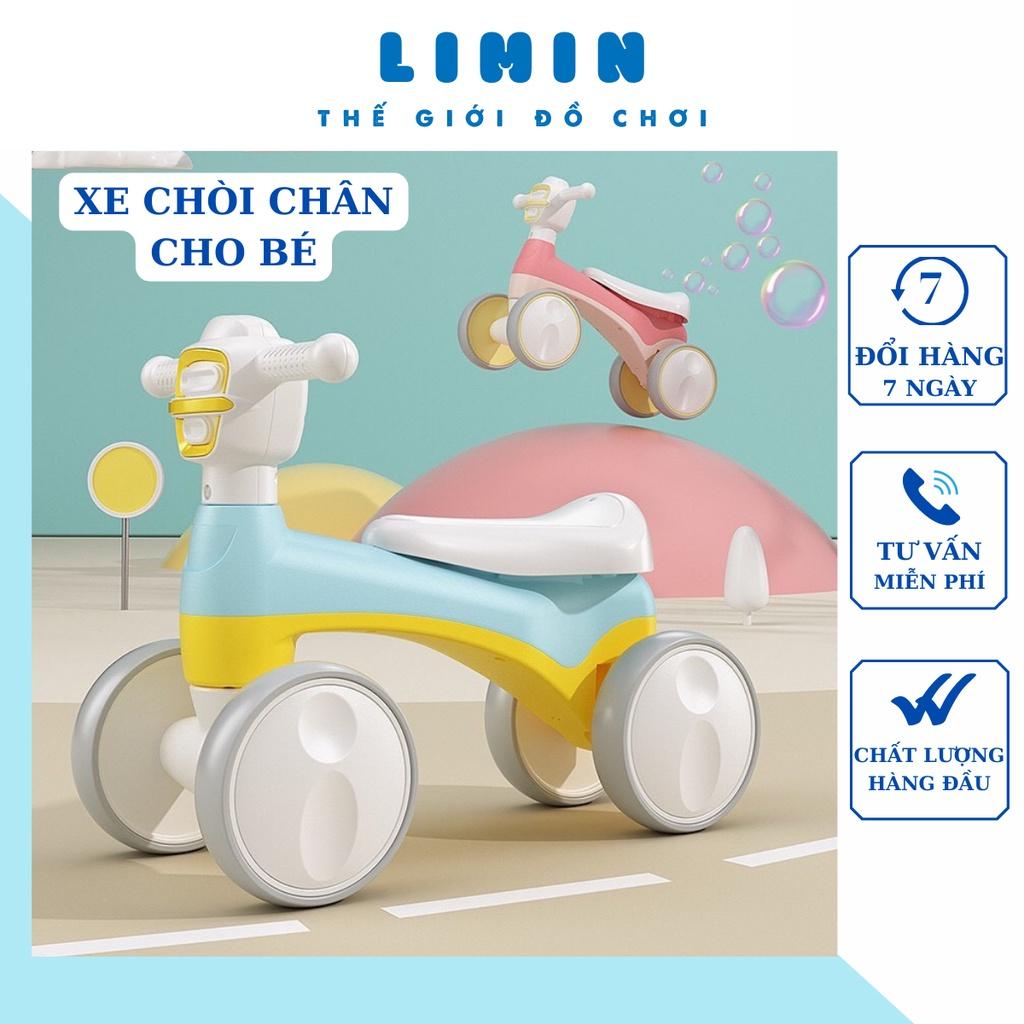 Xe chòi chân cho bé từ 1 đến 3 tuồi có đèn có nhạc, mẫu mới 2023, đủ 3 màu cho bé, hàng loại 1 cao cấp