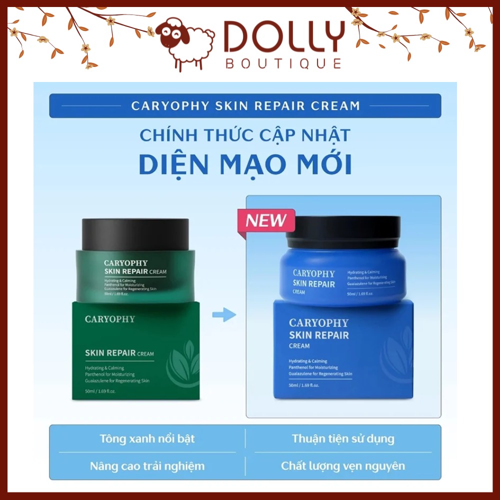 Kem Dưỡng Caryophy Skin Repair Cream 50ml