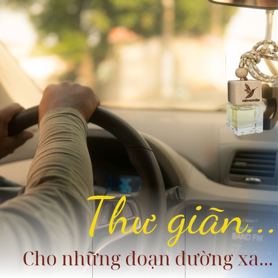 Tinh Dầu Sả Java Nguyên Chất - Chai Treo Khử Mùi (8ml): Khử mùi xe, mùi ẩm mốc, đuổi muỗi, thư giãn...