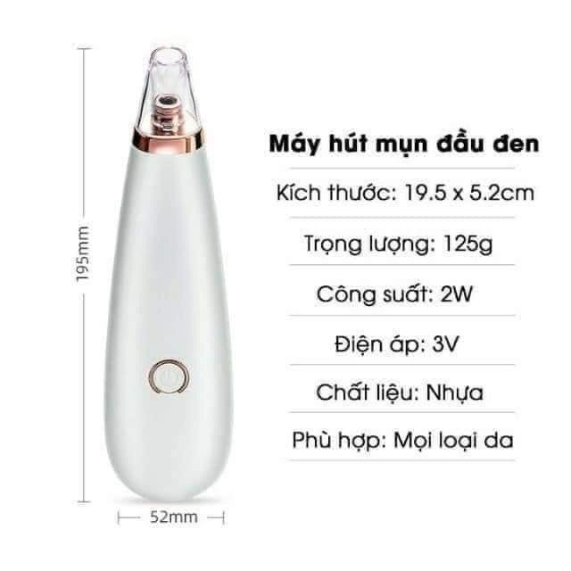 MÁY HÚT MỤN ĐẦU ĐEN BLACK HEAD DETECTOR THẾ HỆ MỚI