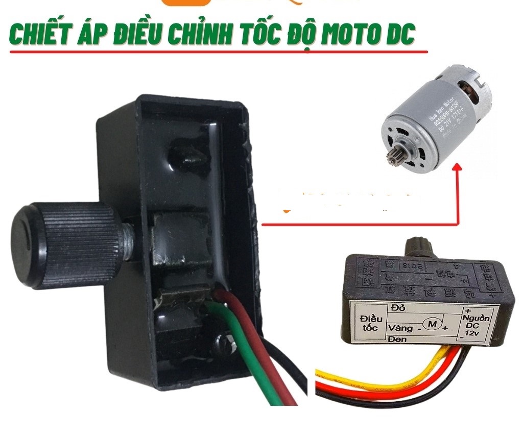 Chiết áp điều chỉnh tốc độ moto DC DIMER