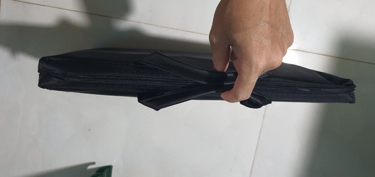 Cặp laptop, túi đựng laptop 2 ngăn, có dây đeo chéo, hàng loại tốt - Hàng chính hãng