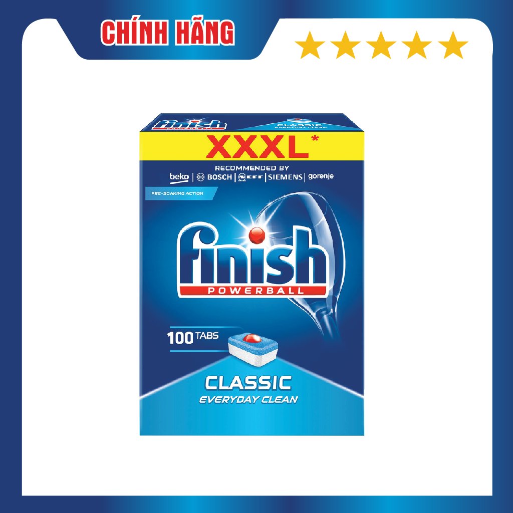 Viên rửa bát Classic Finish