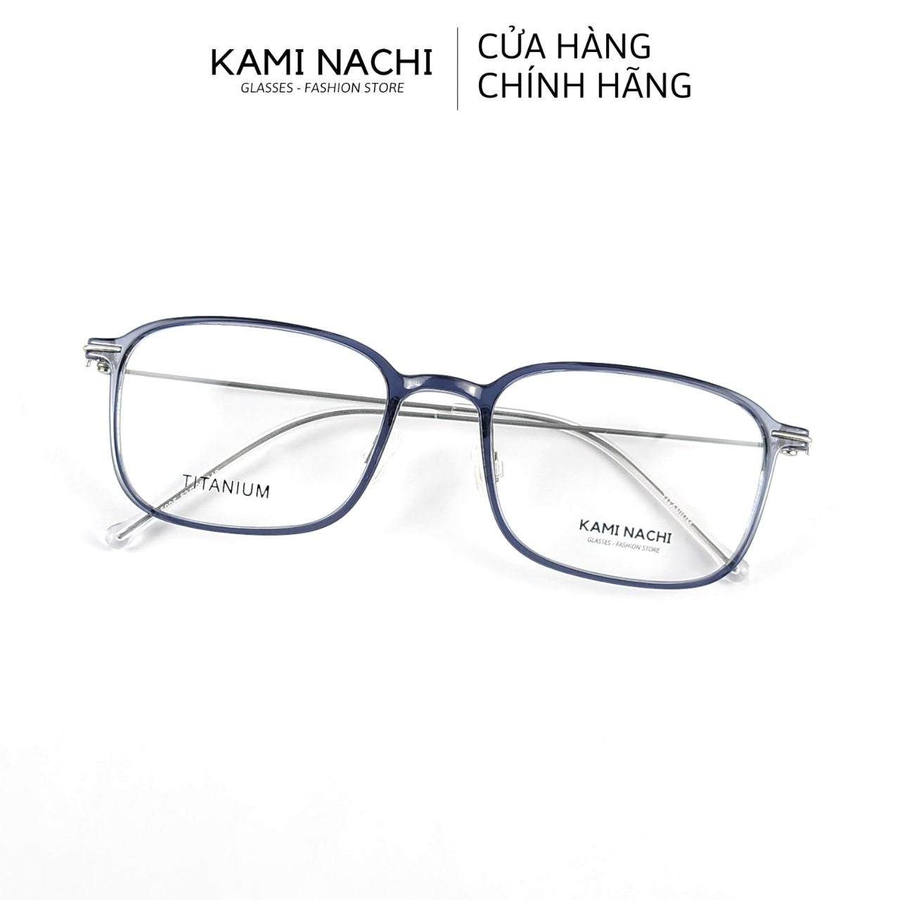 Gọng kính Xuân Hè mới KAMI NACHI 85005, chất liệu Titanium
