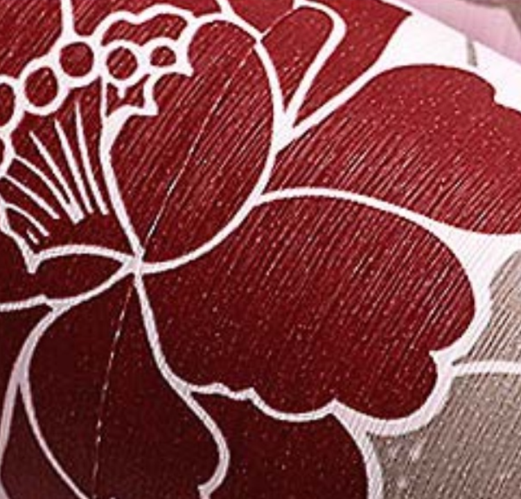 Combo 10 mét giấy dán tường, decal dán tường trang trí nhà cửa HOA CÚC ĐỎ khổ 45cm