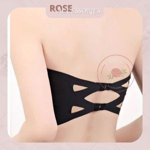 Áo lót Bra nữ không gọng ko dây chống tụt chất siêu mềm Rose Accessories BRA04