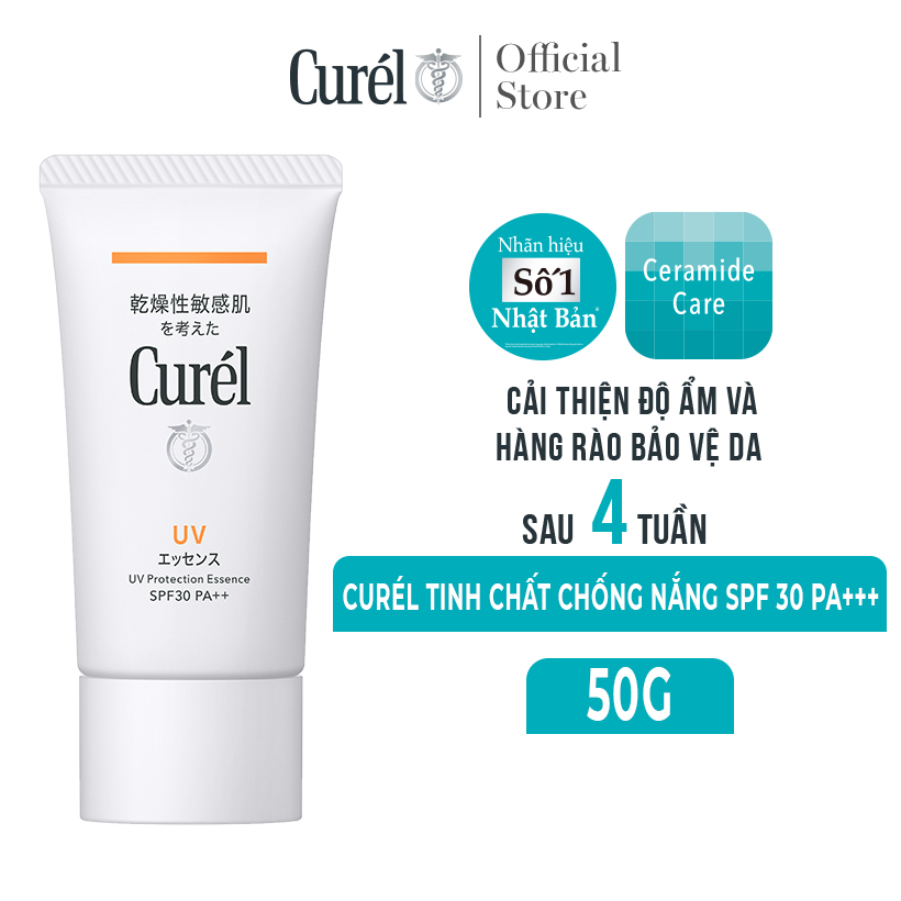 UV Tinh Chất Chống Nắng Curel UV Protection Essence SPF 30 PA+++ (50g)