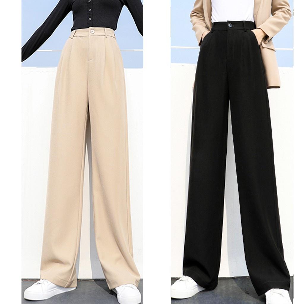 Quần ống rộng culottes xuông dài 100cm siêu Hot