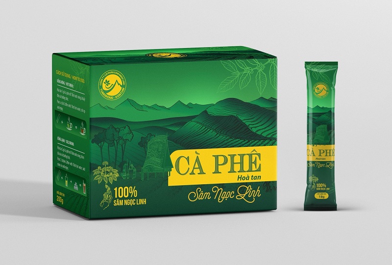 Combo 4 Hộp Cà Phê Sâm Ngọc Linh