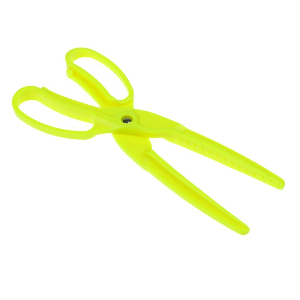 Fishing Fish Tackle Pliers Clamp Plastic Catch Tool Grip Fishing Pliers High-quality Fishing Gear Hook Clamp Yellow