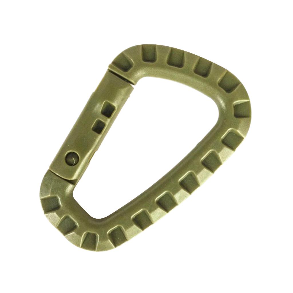3 Miếng Carabiner Clip Keychain Ba Lô Ngoài Trời Snap Hook