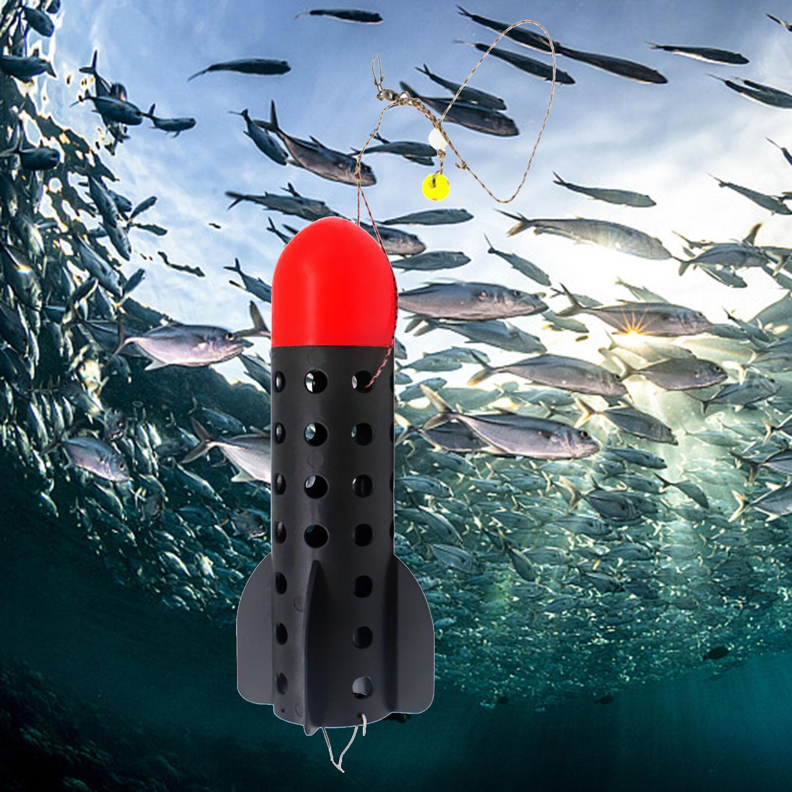 Fishing Nesting Bait Thrower Bait Cage Versatile Bait Holding Thrower Fishing Tackle Fishing Gear Accessories