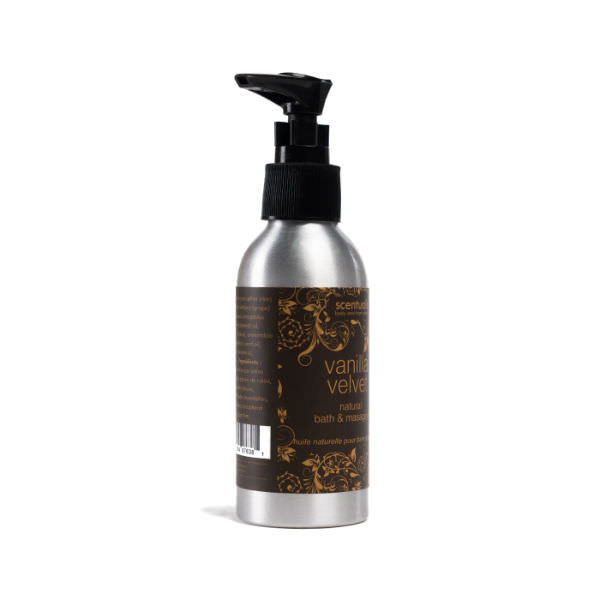 Dầu Tắm Massage Vanilla Velvet Natural Bath &amp; Masage Oil Scentuals (100ml)