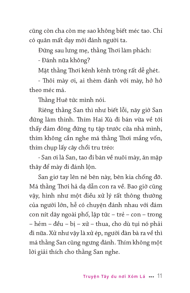 Văn học thiếu nhi. Truyện Tây du nơi Xóm Lá