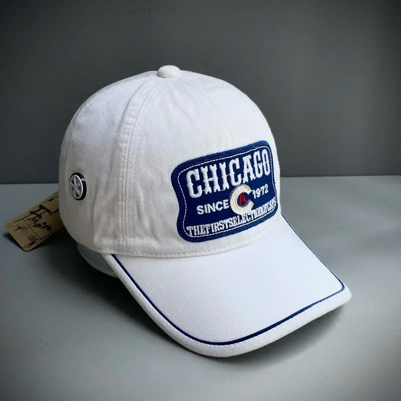 Nón kết, mũ lưỡi trai Chicago phối vải kaki form chuẩn siêu đẹp (Ảnh thật)