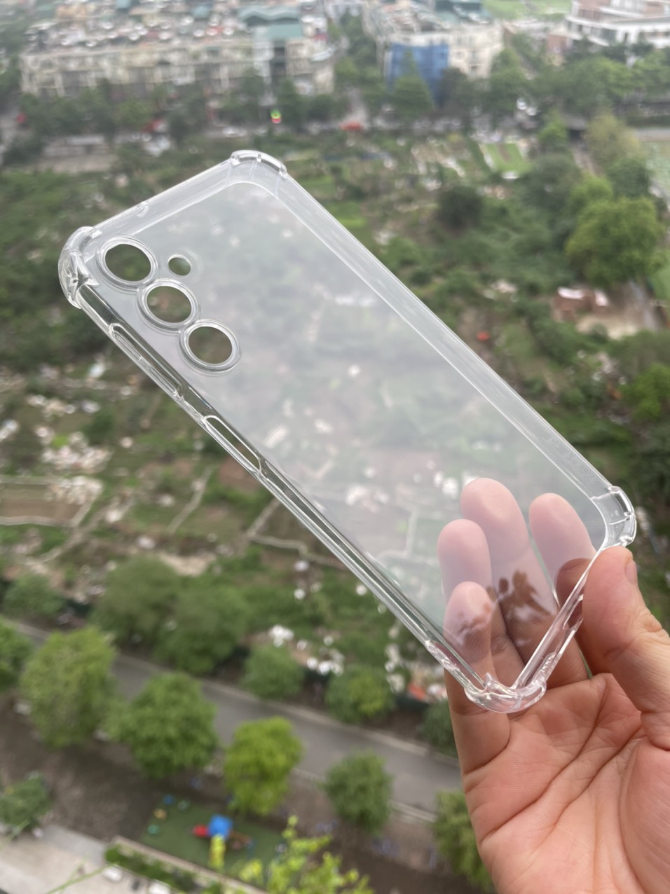 Ốp lưng dẻo cho Samsung Galaxy A24 chống sốc 4 góc trong suốt , bảo vệ Camera