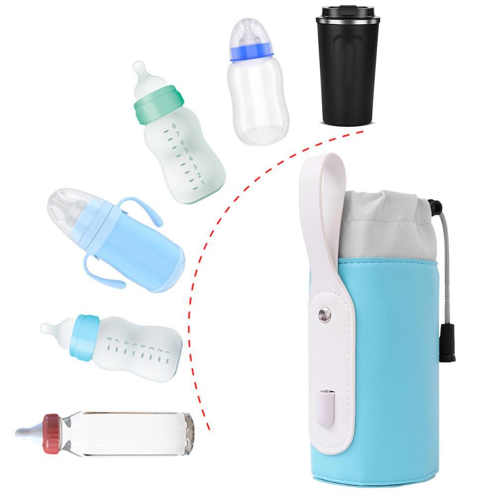 Yếm Ăn Cho Bé Bình Túi Cách Nhiệt Di Động USB Bình Giữ Nhiệt Bình Làm Nóng Túi Sữa Túi Sưởi Tàu Sân Bay Cho Du Lịch