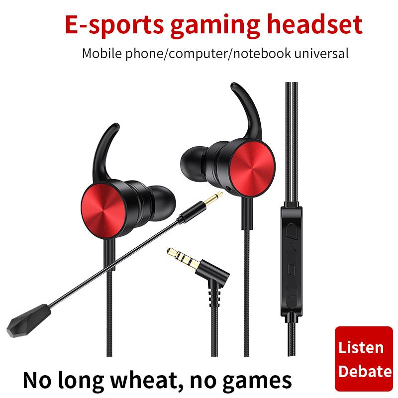 Game Thủ Tai Nghe Jack Cắm 3.5Mm Thể Thao Điện Tử Chơi Game Có Mic Tai Nghe Tai Nghe Máy Tính Xách Tay Đa Năng Tai Nghe Có Dây Chơi Game