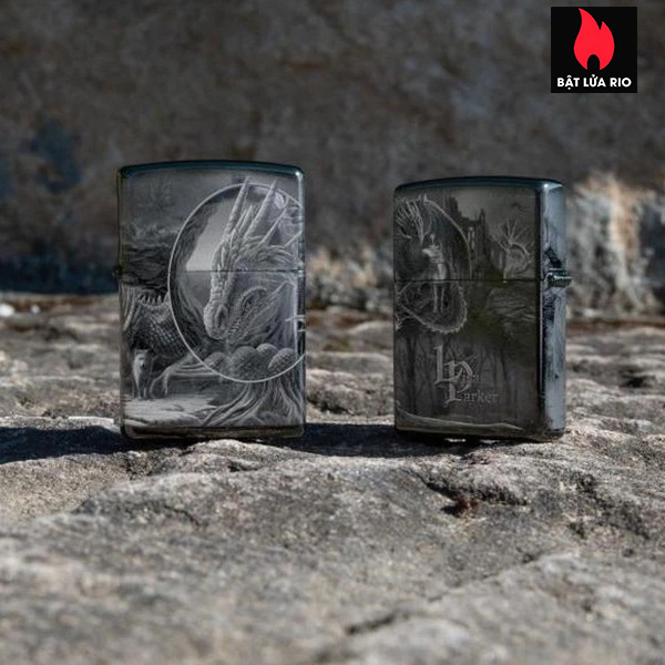 Bật Lửa Zippo 49287 – Zippo Lisa Parker Mythological High Polish Black