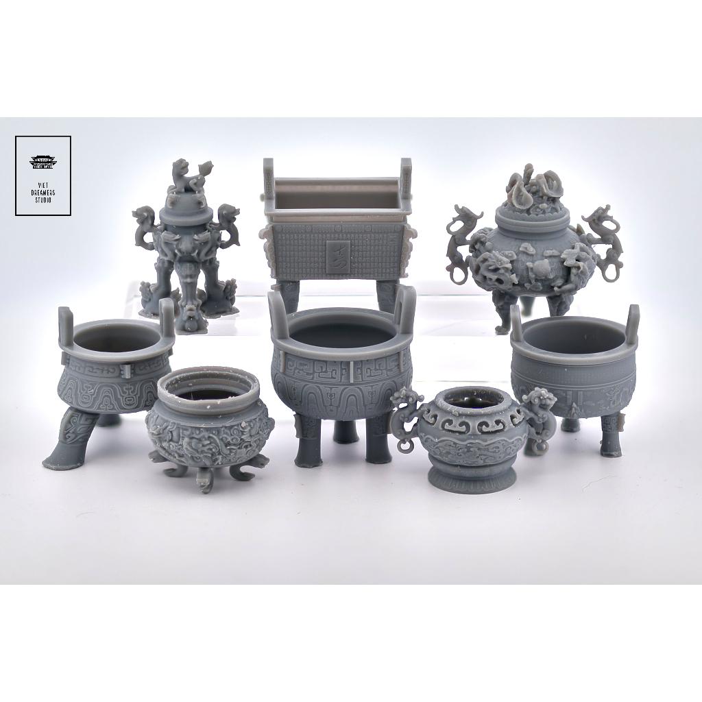 Mô Hình Lư Hương MINI - bán cạn - bể cá - hòn non bộ - terrarium - tinh xảo - chất lượng cao