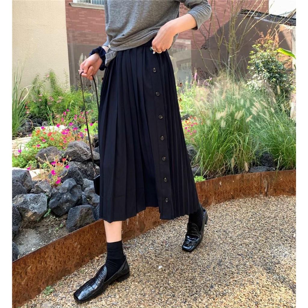Chân váy dài - xếp ly