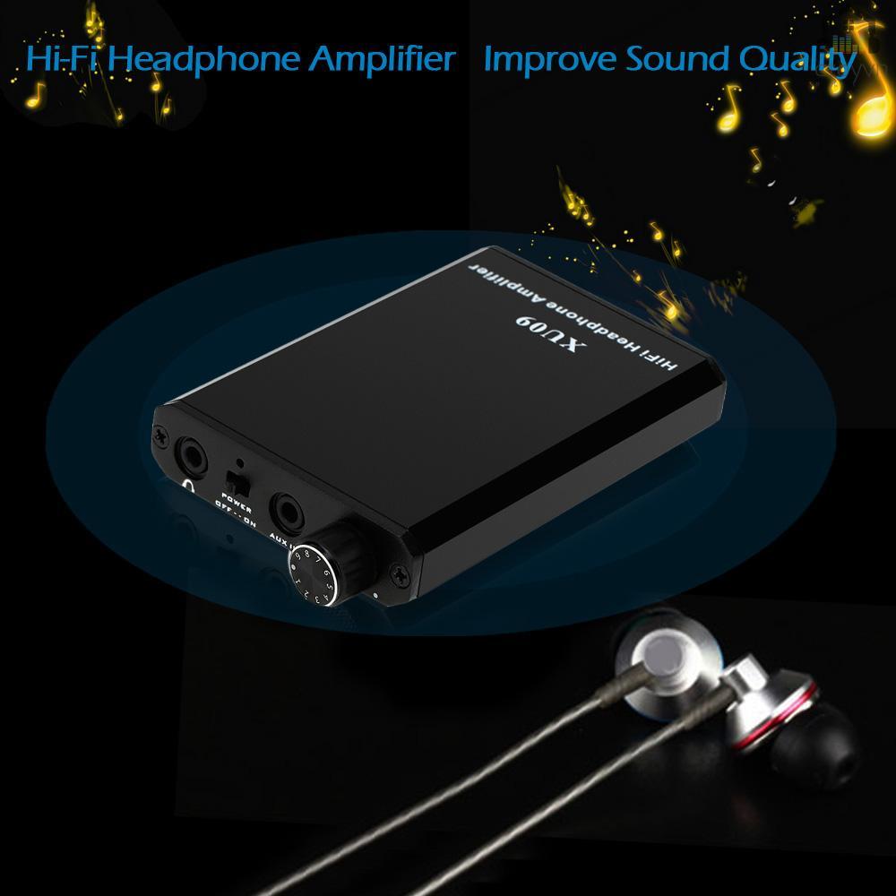 Bộ khuếch đại âm thanh XU09 Hi-Fi chất lượng cao cho iPhone 8 X MP3 MP4 Other 3.5mm
