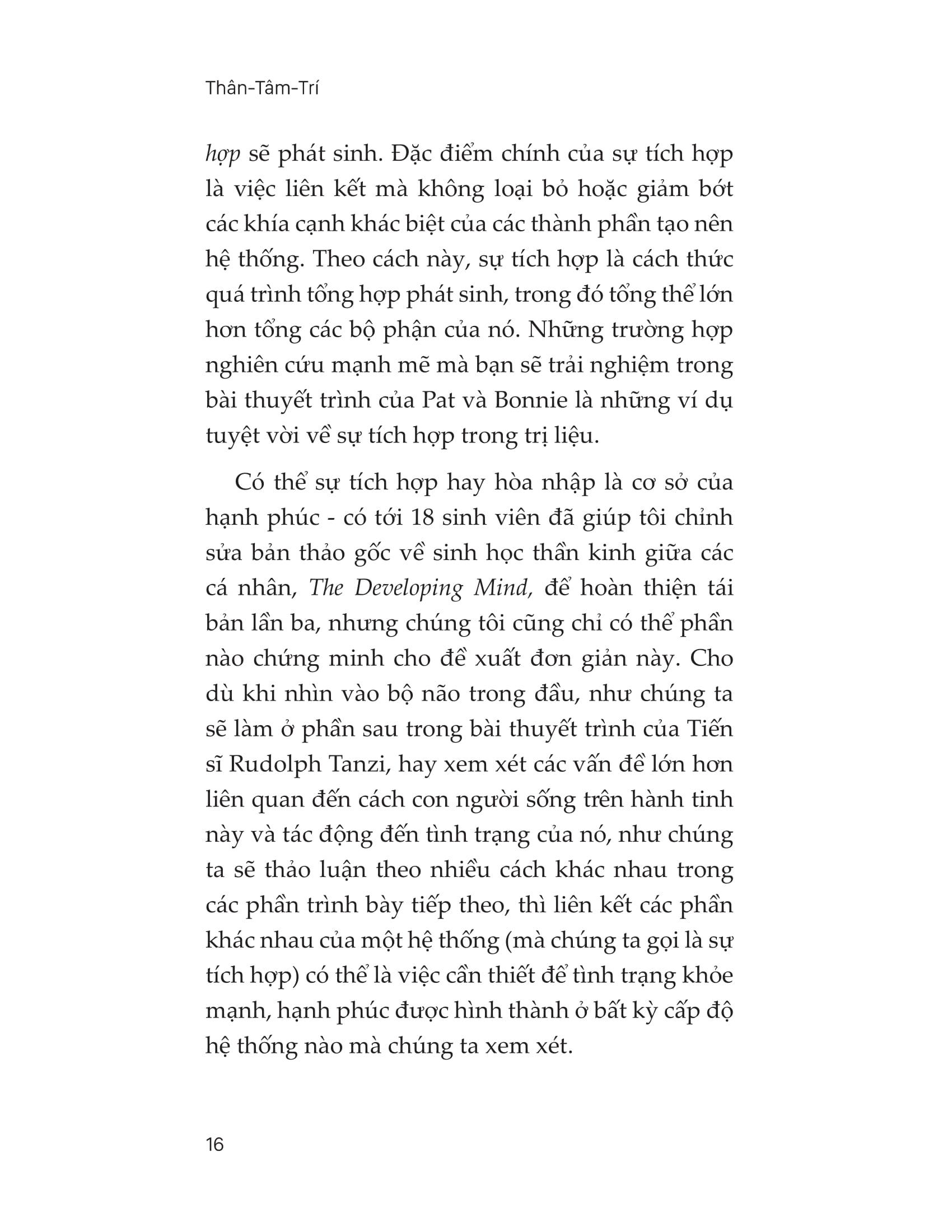 Thân Tâm Trí
