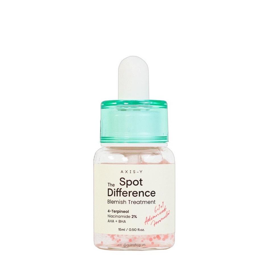 Tinh chất dưỡng da hỗ trợ cải thiện mụn AXIS-Y Spot The Difference Blemish Treatment Hàn Quốc 15ml