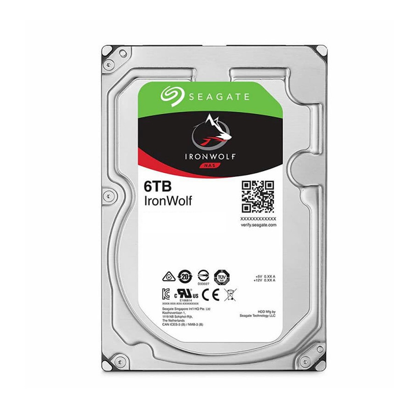 Ổ Cứng HDD Seagate IronWolf 6TB SATA 3 - ST6000VN001 - Hàng chính hãng