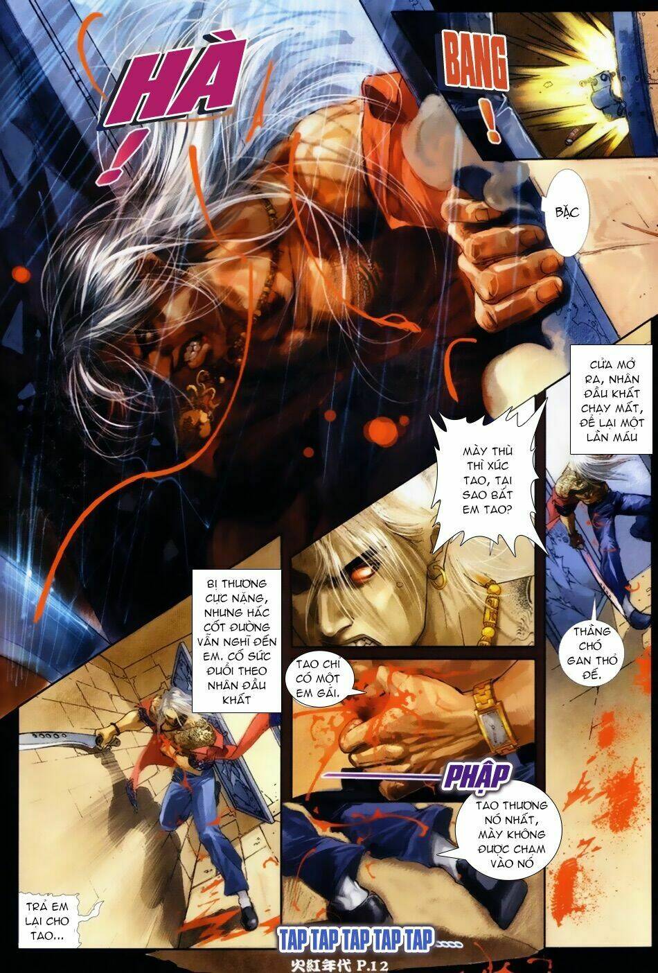 hỏa hồng niên đại hắc cốt đường chapter 17 10