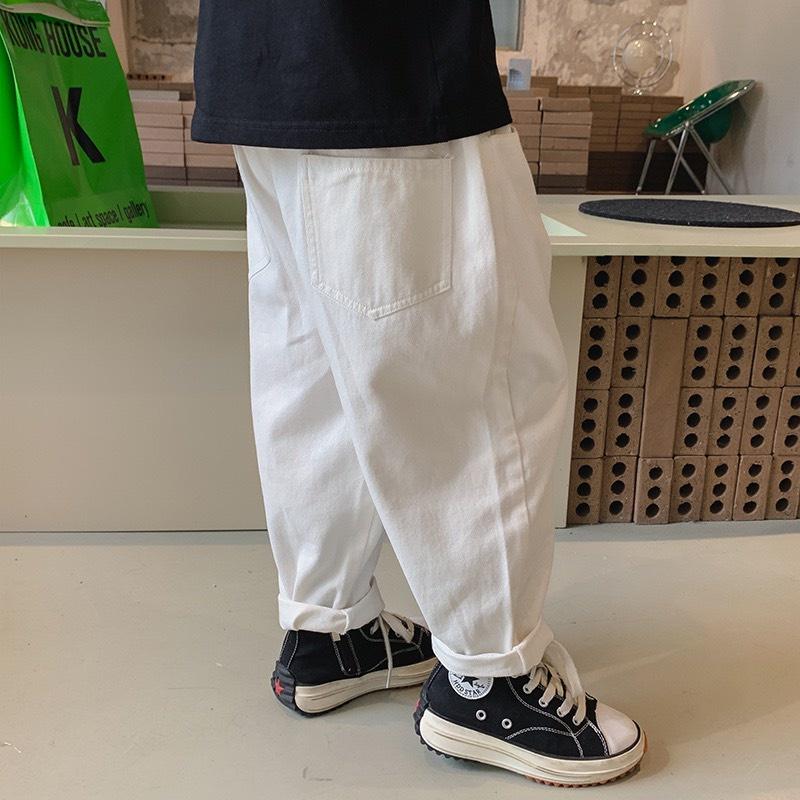 Quần kaki dáng baggy phong cách Hàn Quốc cho bé Q850