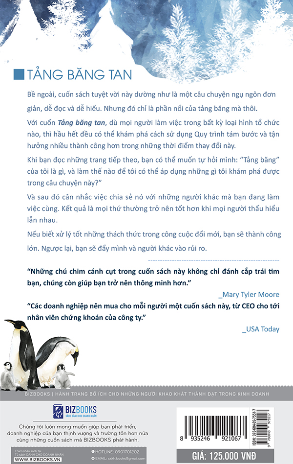 Tảng băng tan - Bí kíp thành công của các doanh nghiệp