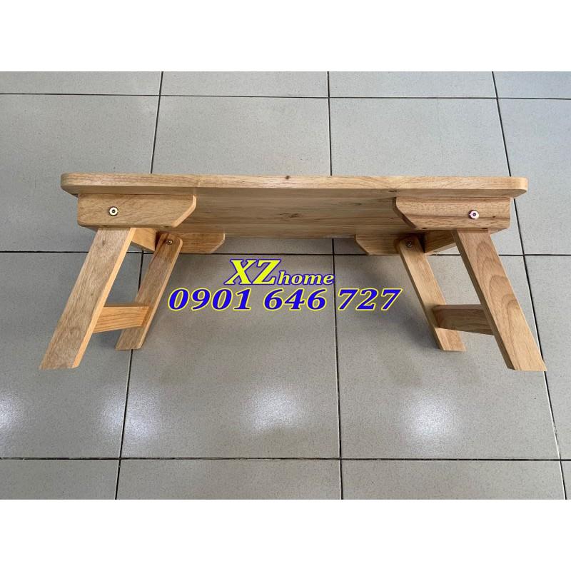 Bàn Trà Gỗ Chân Thang Ngồi Bệt 60x40x26cm