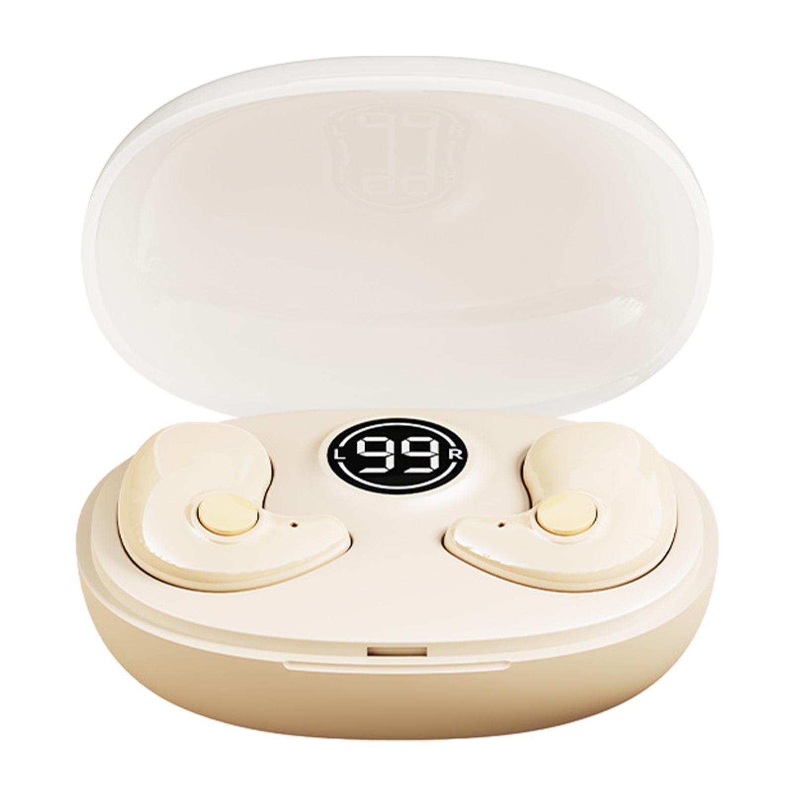 Bluetooth  Earpiece Stereo Noise Cancelling Mini Noise Blocking Earbuds Gaming Earphones for Sleeping Computer Music Working