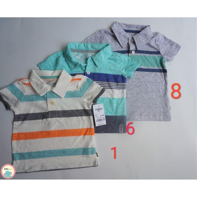 Áo thun có cổ Polo xuất dư bé trai