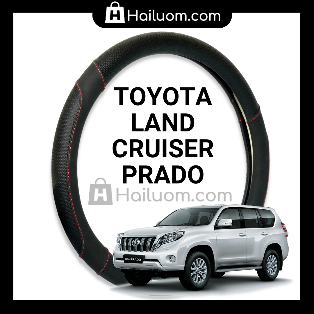 Bọc Vô Lăng ô tô TOYOTA LAND CRUISER PRADO | Bọc Vô Lăng cao cấp Sparco Italy
