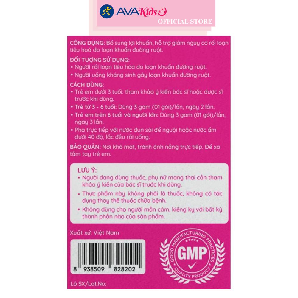 Men vi sinh Kentek Biotummy hỗ trợ giảm nguy cơ rối loạn tiêu hóa 30 gói (từ 3 tuổi)