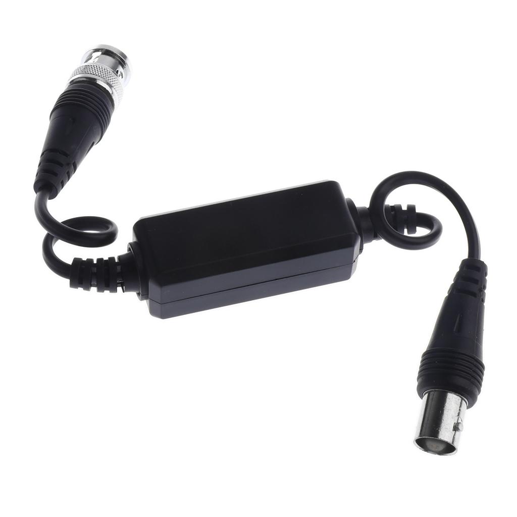 CVI/TVI/AHD/ Passive  Video Ground Loop Isolator Built-In Video  BNC Connector Converter