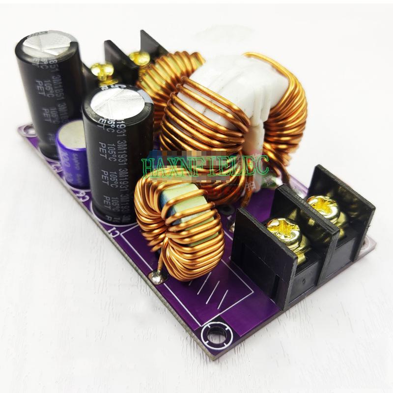20A DC LC Lọc Công Suất EMI Lọc Nhiễu Điện Từ EMC FCC Công Suất Cao Tần Số Lọc Cho Ô Tô Xe Máy Âm Thanh