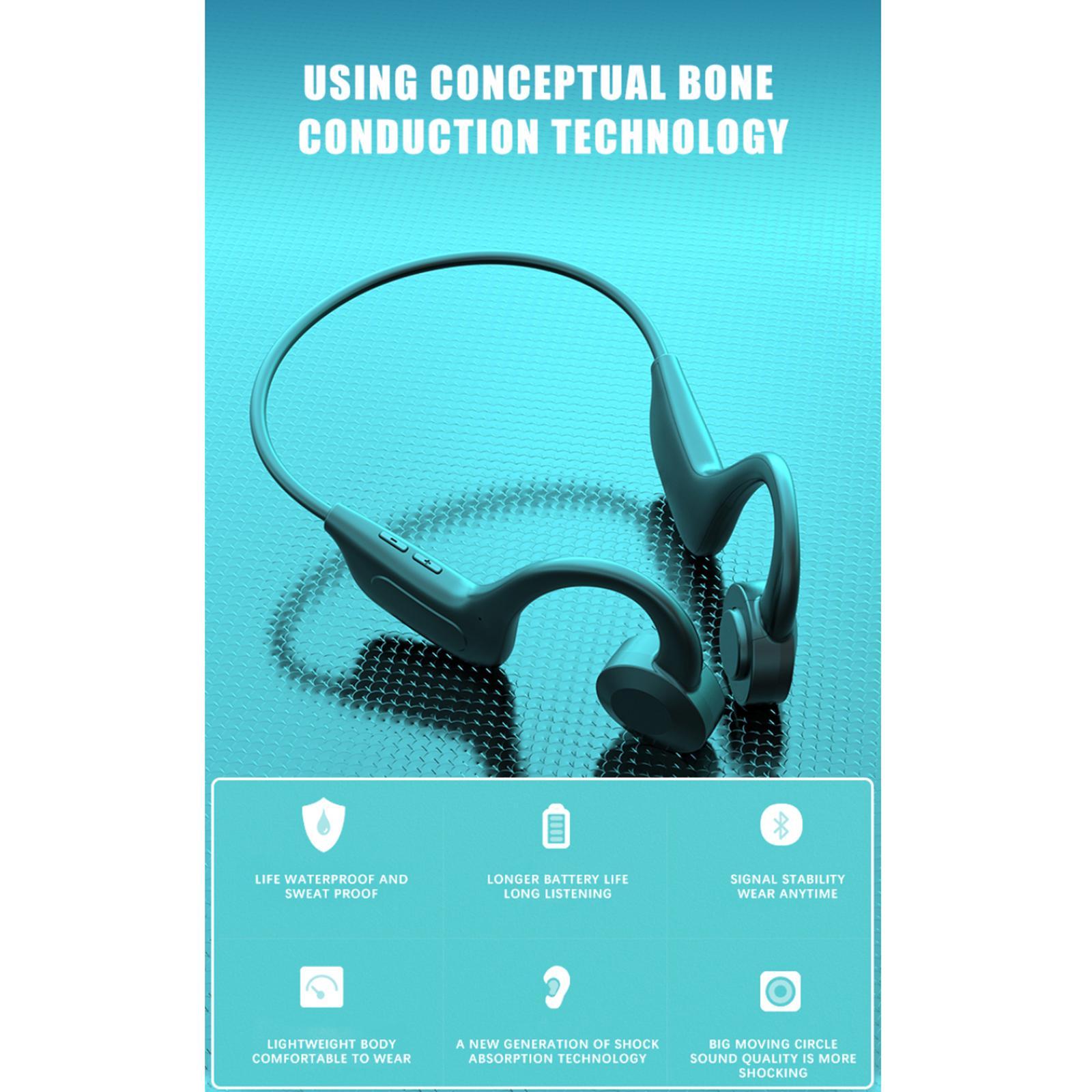 2X Open Ear Bluetooth 5.1 Headphone     Sport Earphones