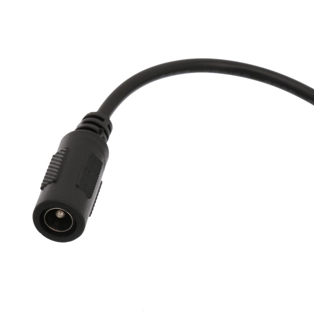 Micro USB Male to 5.5x2.1mm Female DC Power Plug Charging Adapter