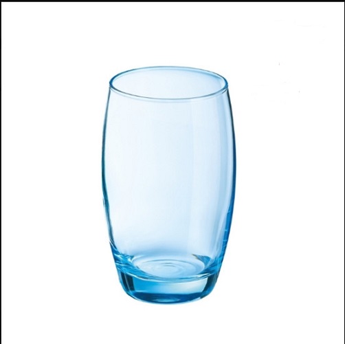Ly Thủy Tinh Salto Ice Blue Hi Ball 350ml | Thủy Tinh Màu Cao Cấp