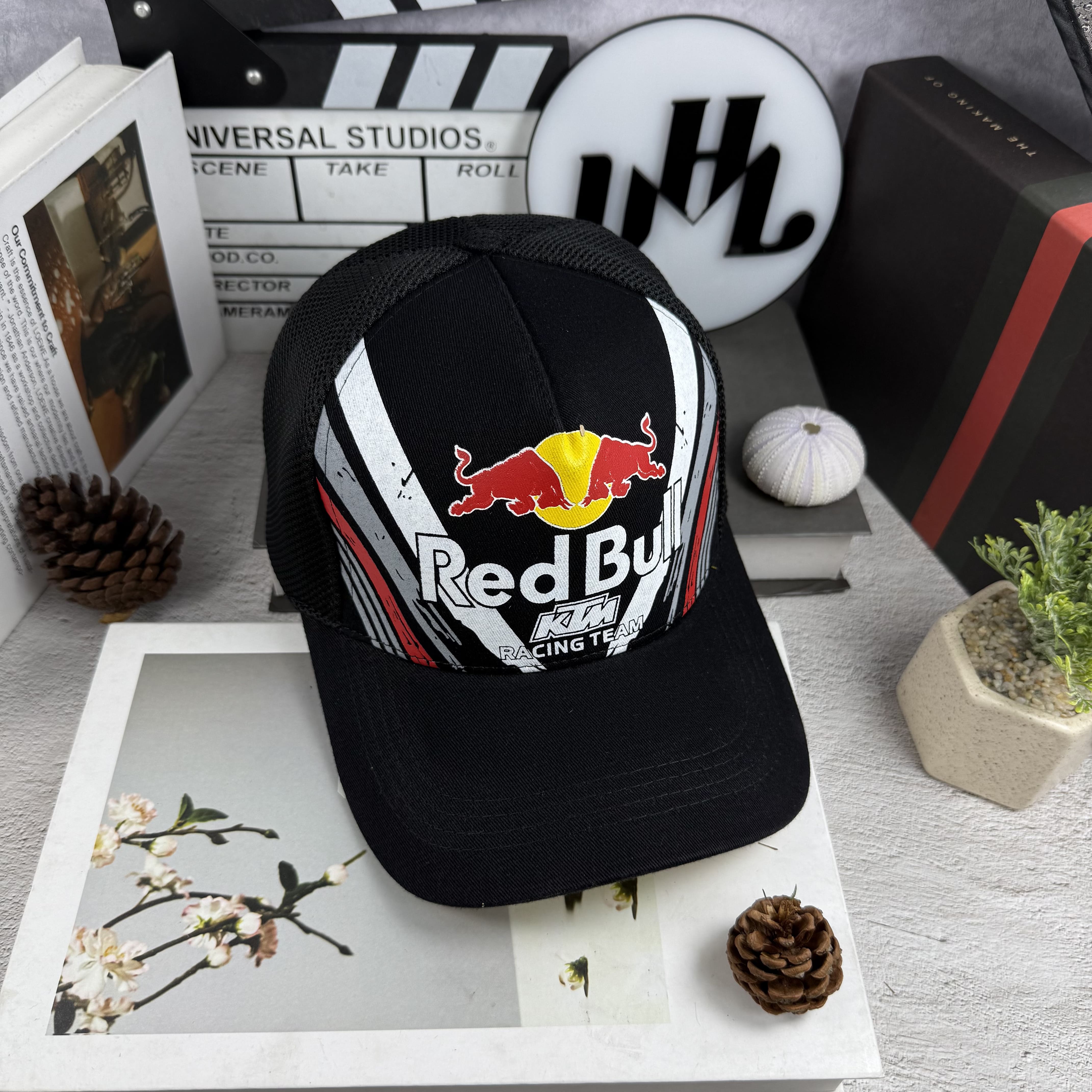 Nón Racing, mũ lưỡi trai REDBULL vải Kaki đẹp Form chuẩn (Ảnh thật)