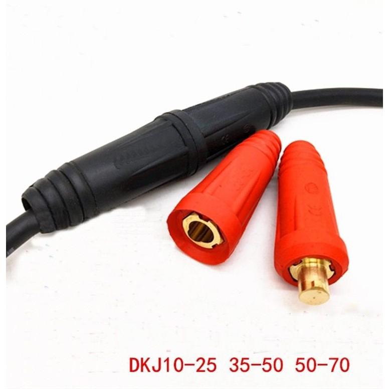 Giắc nối nhanh cáp hàn 35-50,50-70,70-95 nối dài dây hàn