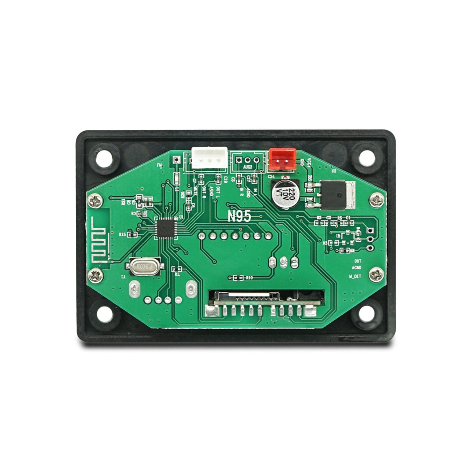 MP3 Board, Car Radio Module, MP3 WMA WAV Ape Audio Module Amplifier, Stereo Audio Receiver Video Player V5.0 Audio Board
