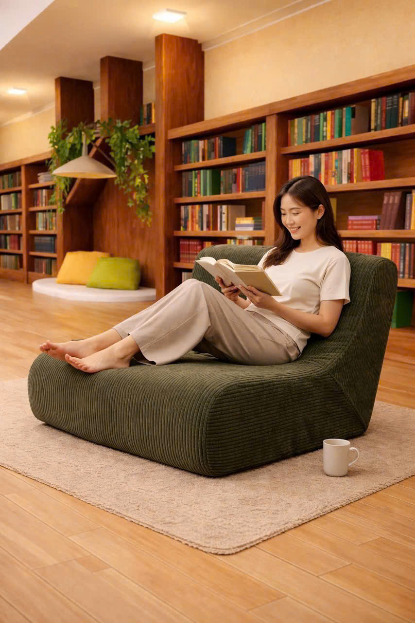 Ghế bệt thư giãn êm ái tiện dụng Juno Sofa 80 x 64 x cao 64 cm
